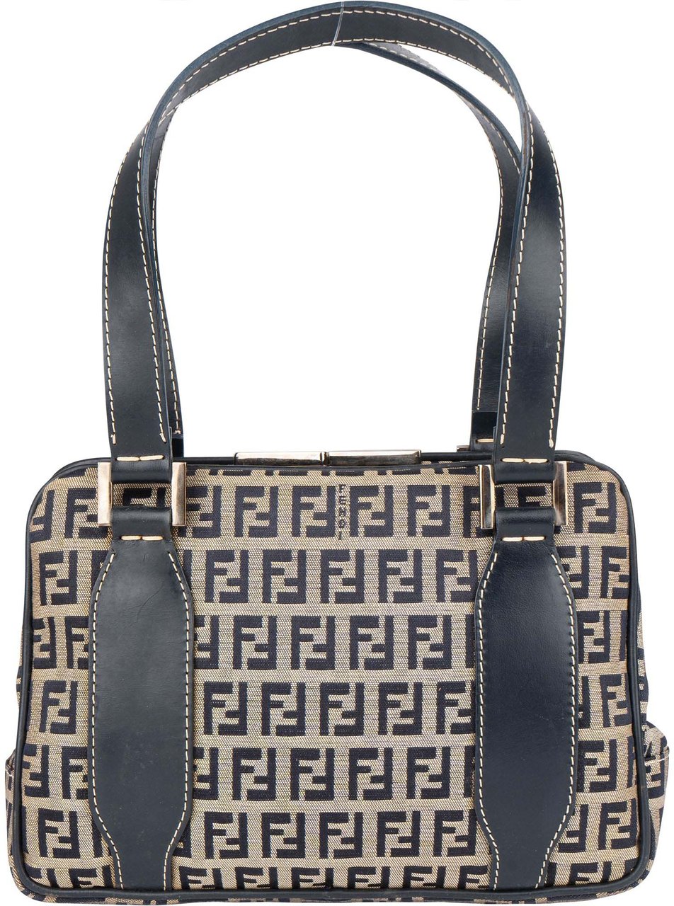 Fendi Fendi FF Monogram Zucca Mini Handbag Divers