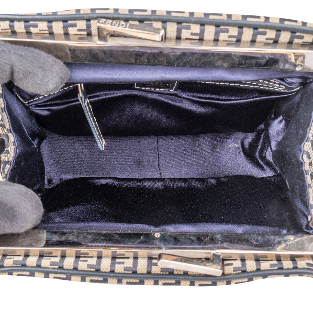 Fendi Fendi FF Monogram Zucca Mini Handbag Divers