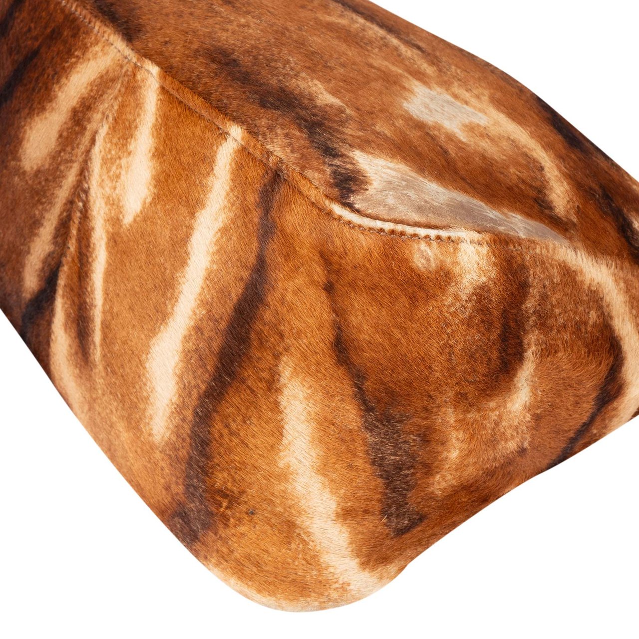 Fendi Fendi FF Fur Baguette Handbag Divers