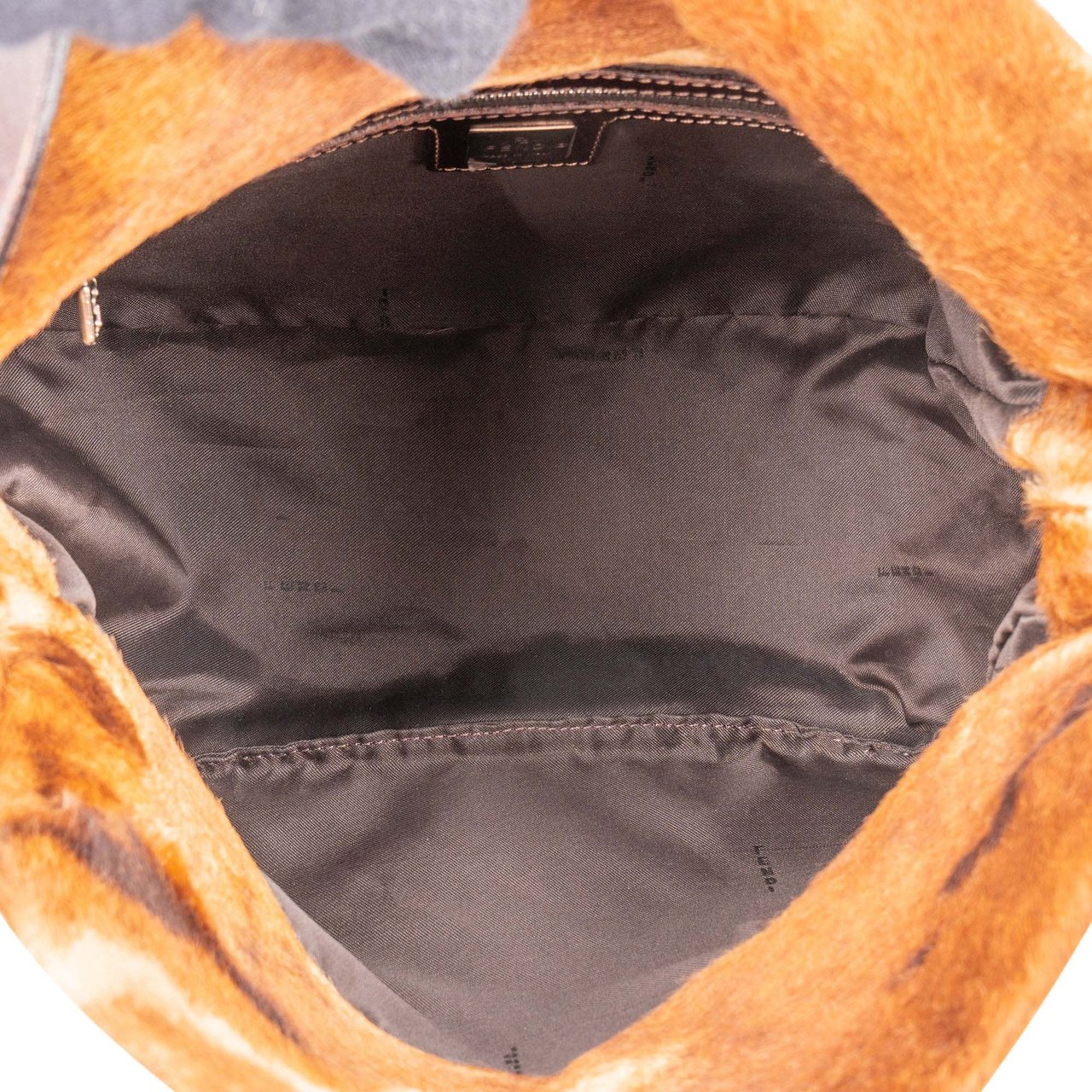 Fendi Fendi FF Fur Baguette Handbag Divers