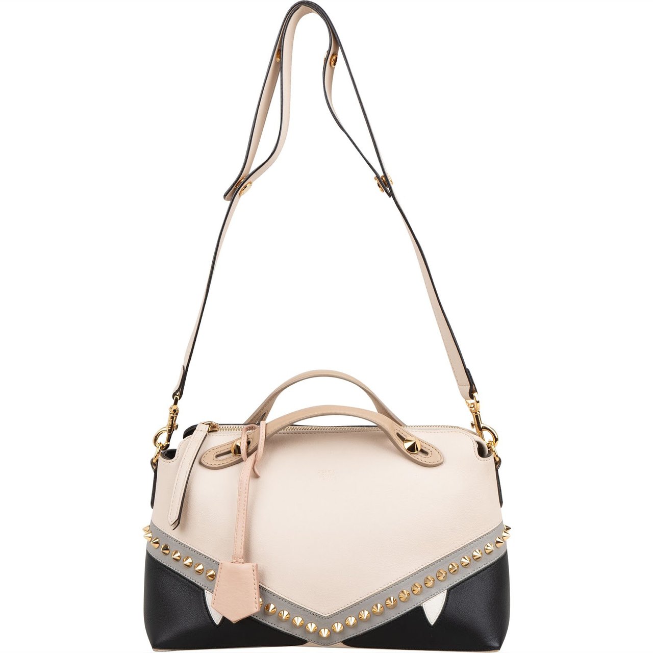 Fendi Leather Monster By The Way Crossbody Handbag Divers