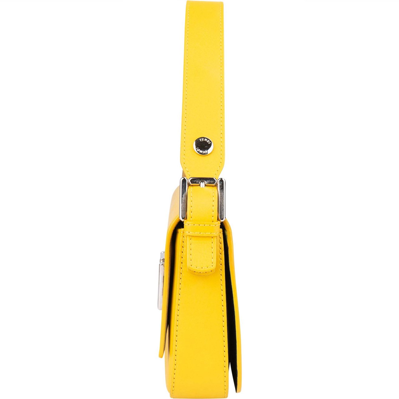 Fendi Fendi Sunflower Leather Limited Buckle Baguett Shoulder Bag Divers