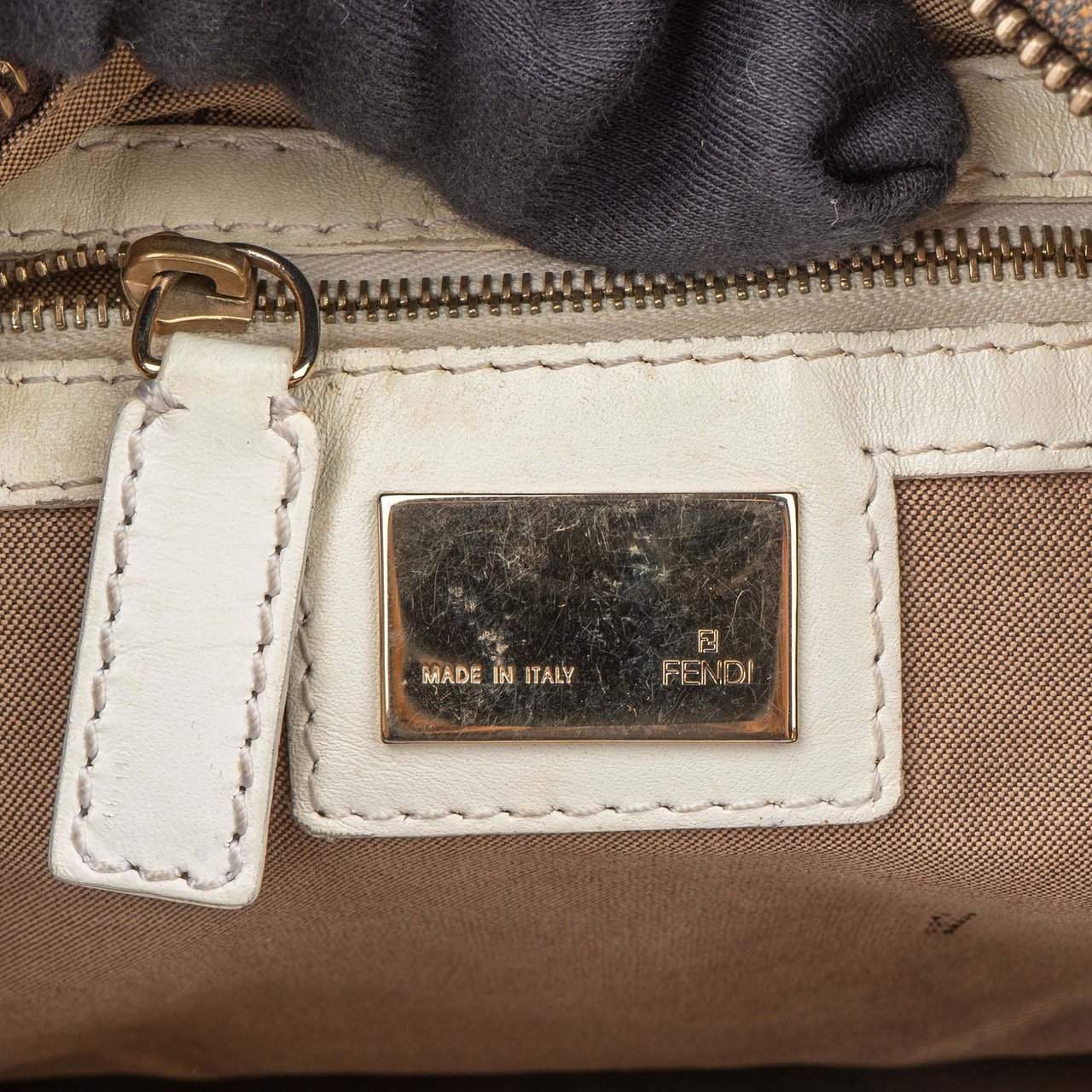 Fendi Fendi FF Monogram Zucca Chef Handbag Divers