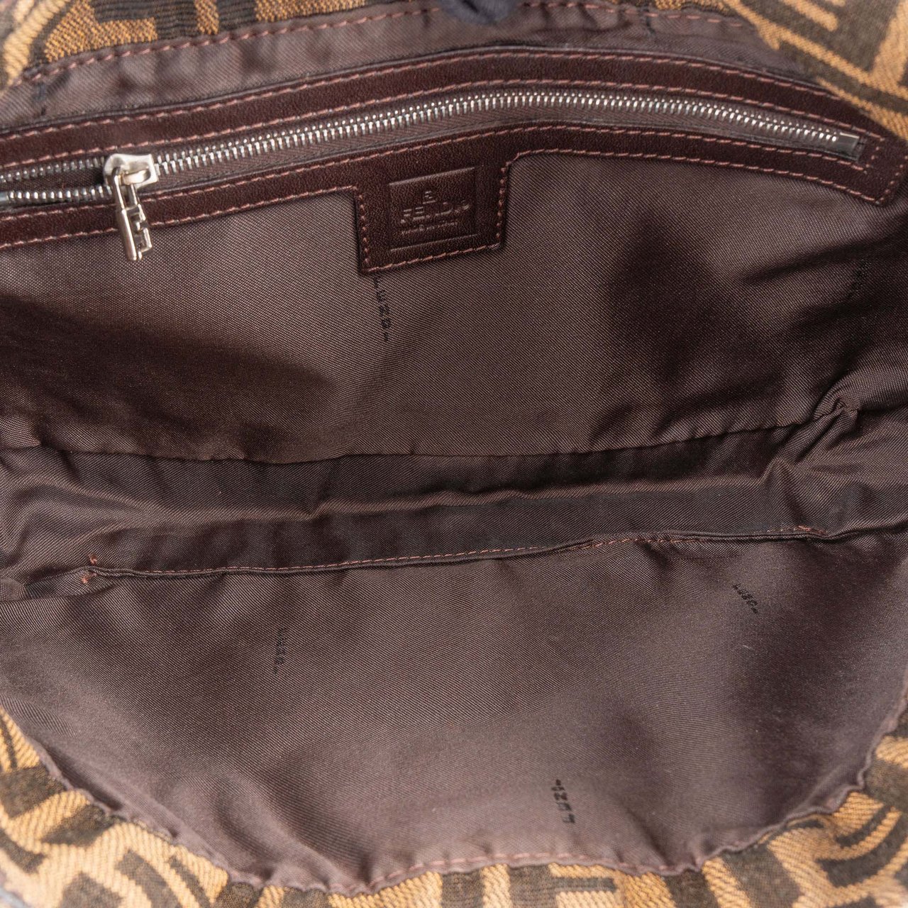 Fendi Fendi FF Monogram Baguette Shoulder Bag Divers