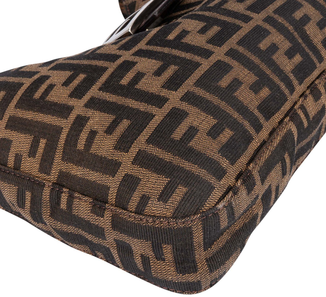 Fendi Fendi FF Monogram Baguette Shoulder Bag Divers