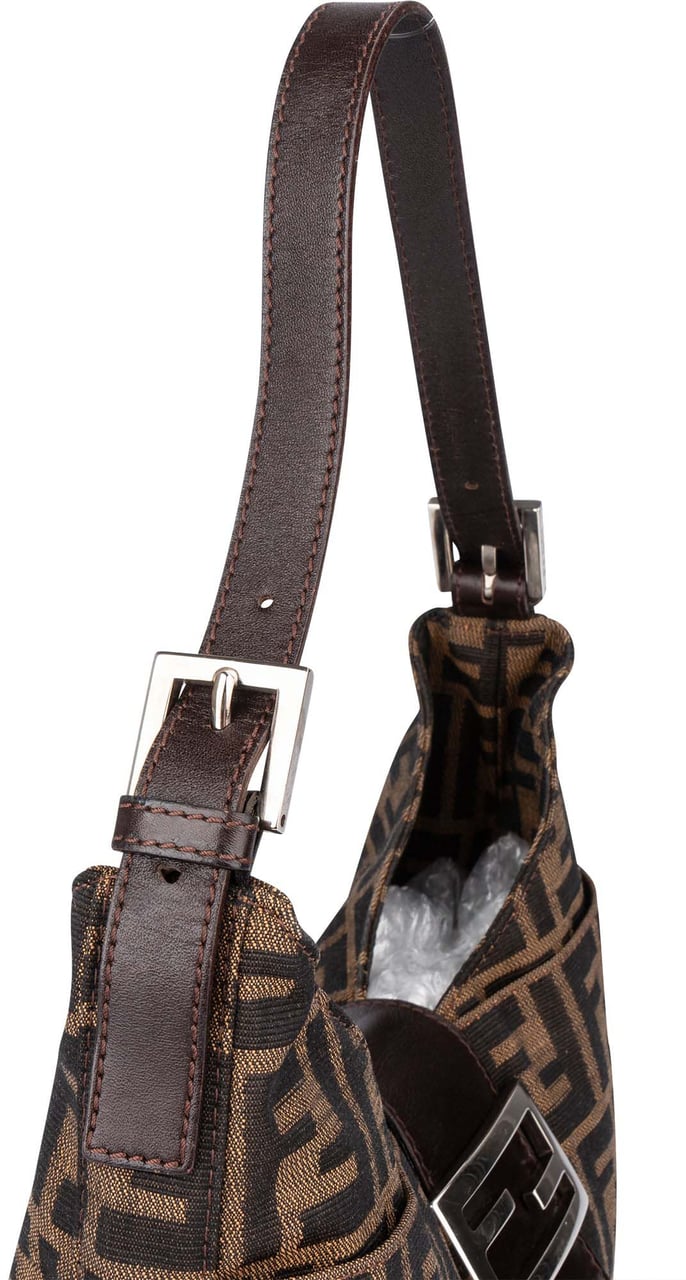 Fendi Fendi FF Monogram Baguette Shoulder Bag Divers