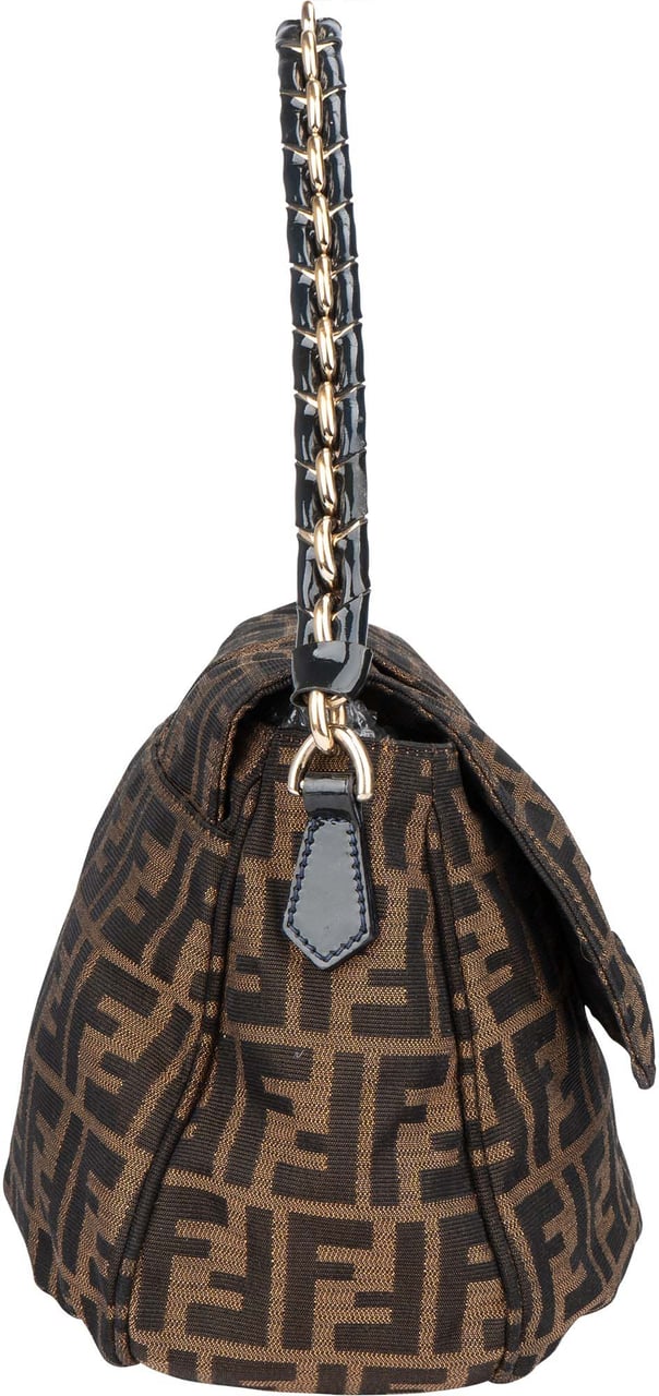 Fendi Fendi FF Monogram Jumbo Baguette Shoulder Bag Divers