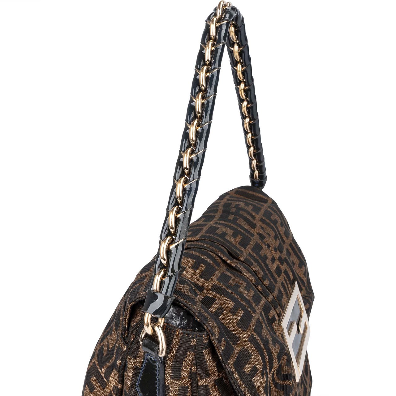 Fendi Fendi FF Monogram Jumbo Baguette Shoulder Bag Divers
