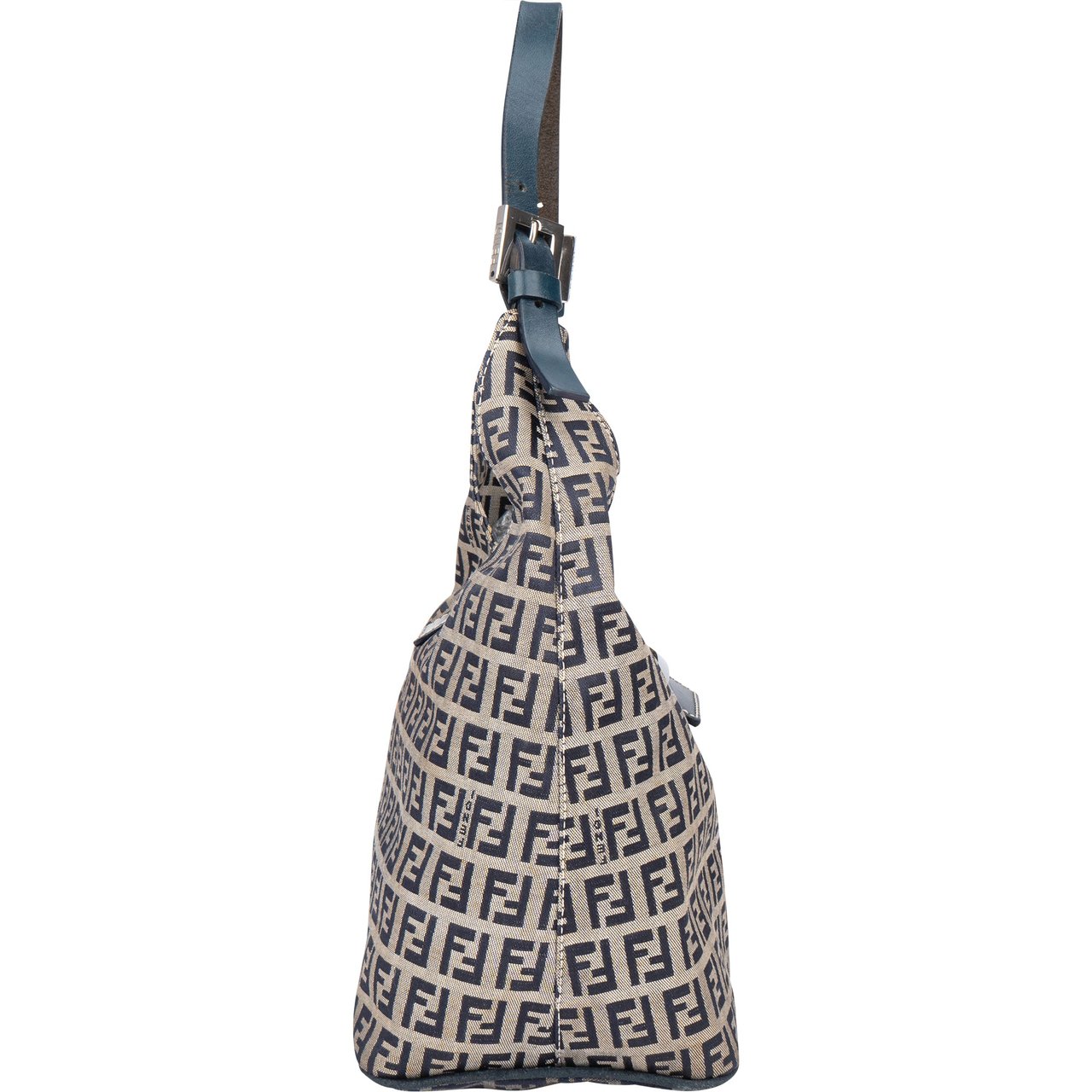 Fendi Fendi FF Monogram Baguette Buckle Handbag Divers