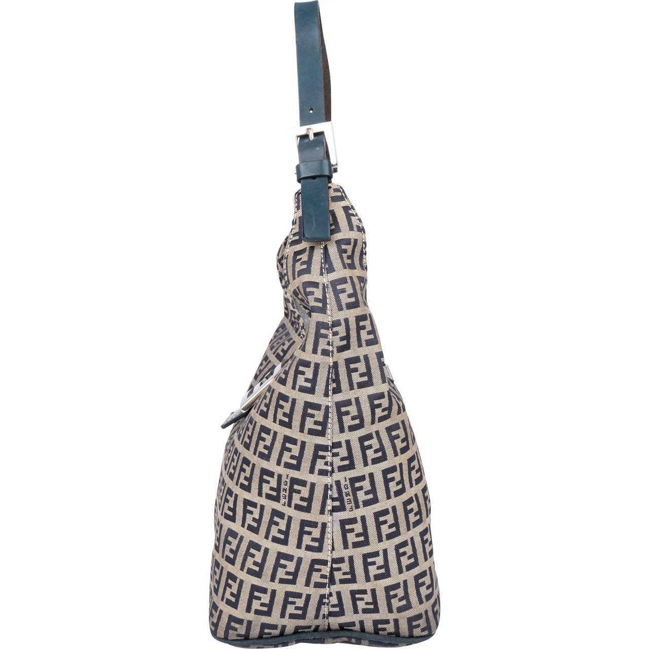 Fendi Fendi FF Monogram Baguette Buckle Handbag Divers