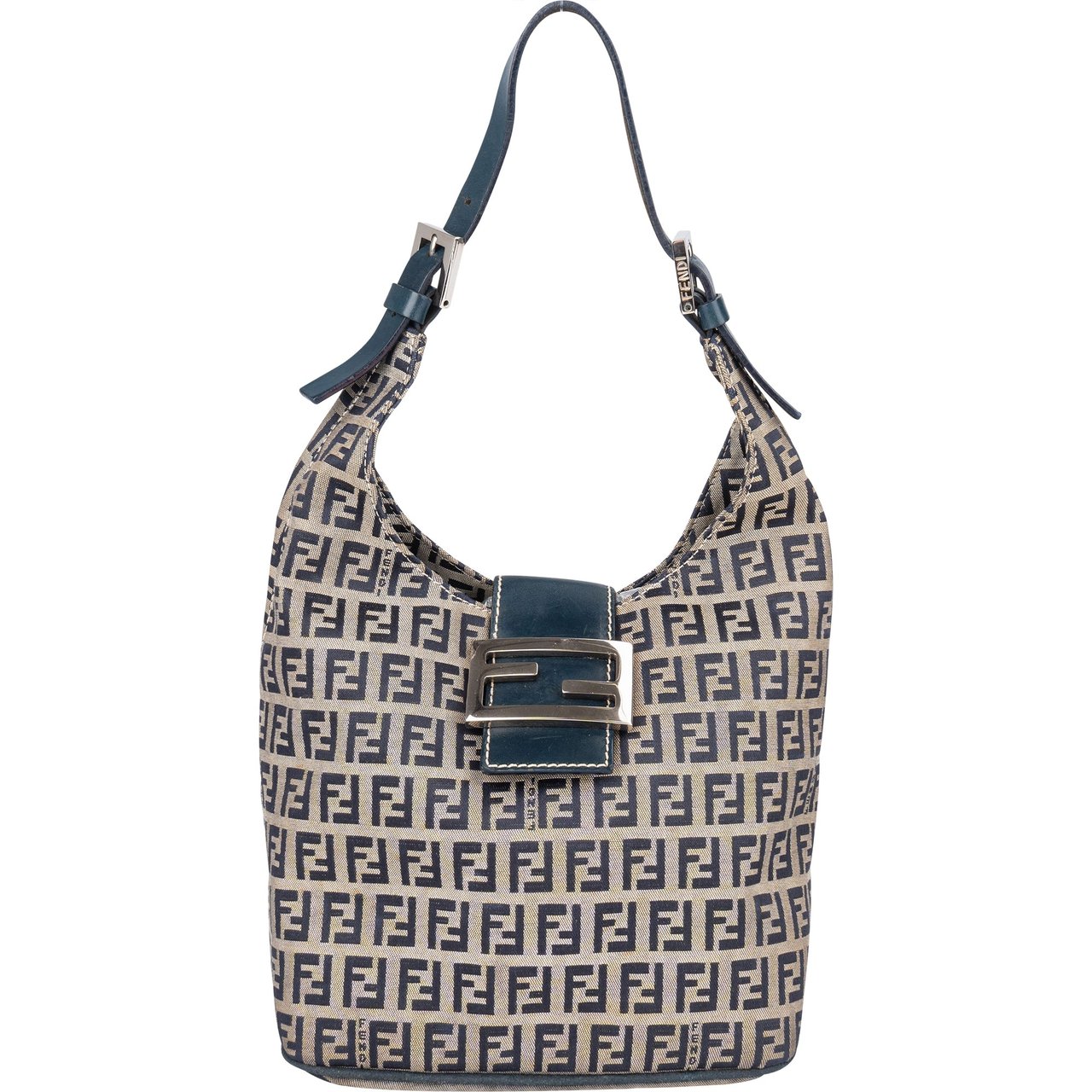 Fendi Fendi FF Monogram Baguette Buckle Handbag Divers