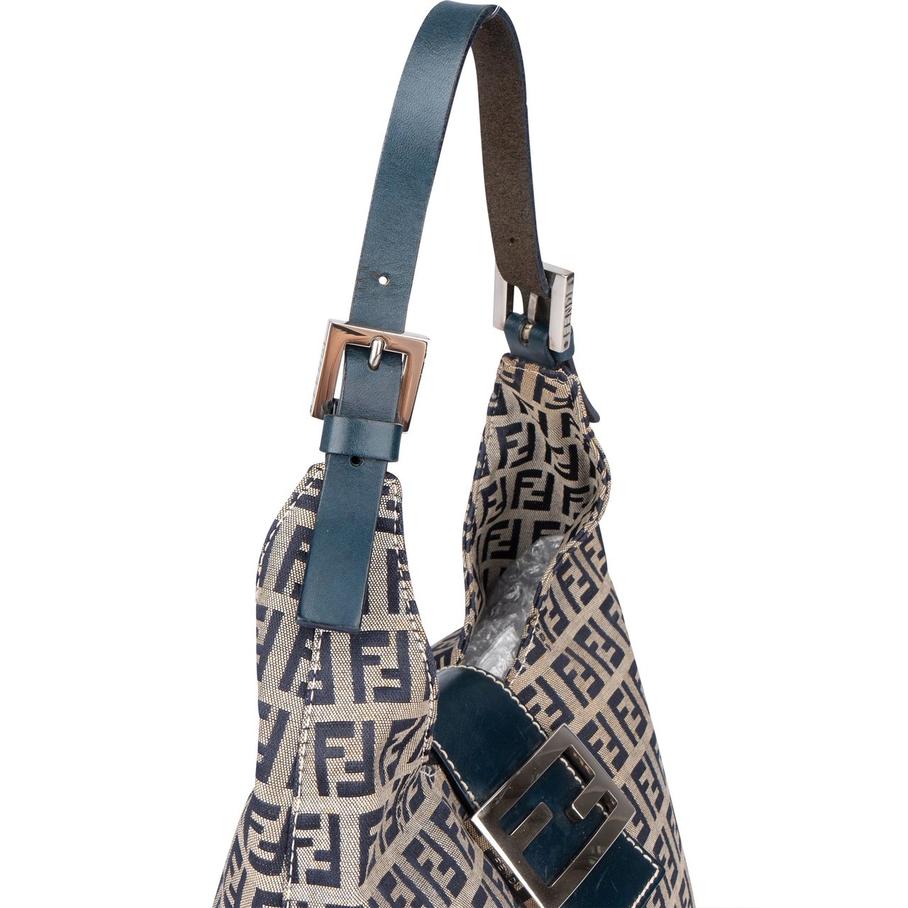 Fendi Fendi FF Monogram Baguette Buckle Handbag Divers