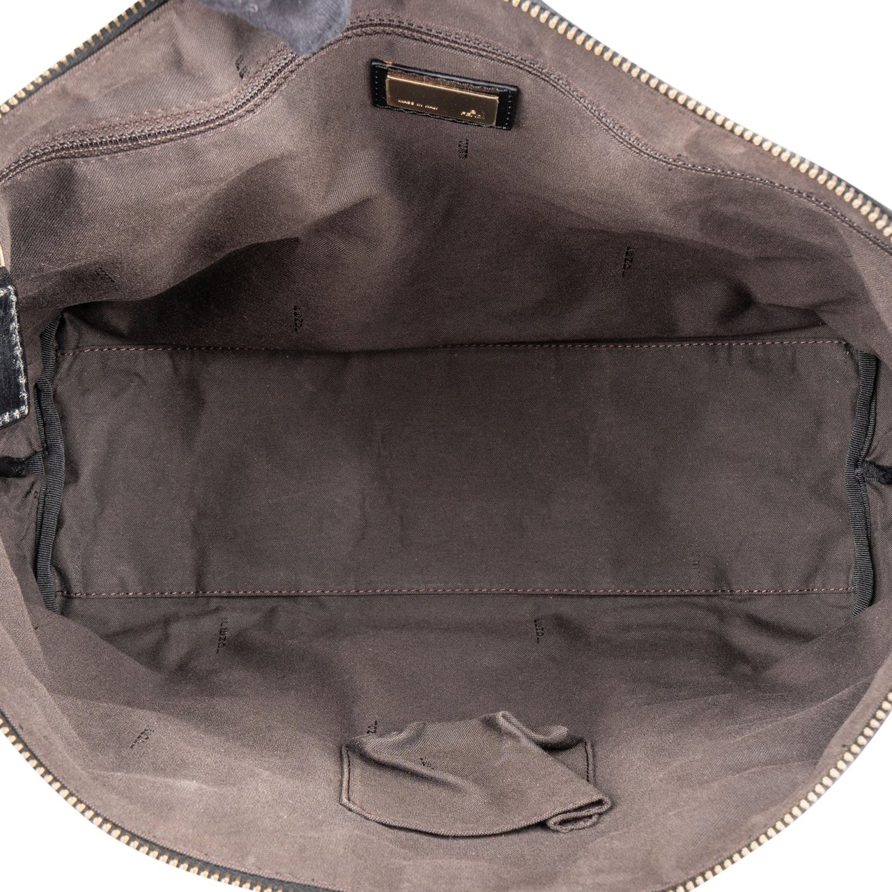 Fendi Fendi FF Monogram Zucchino Handbag Divers