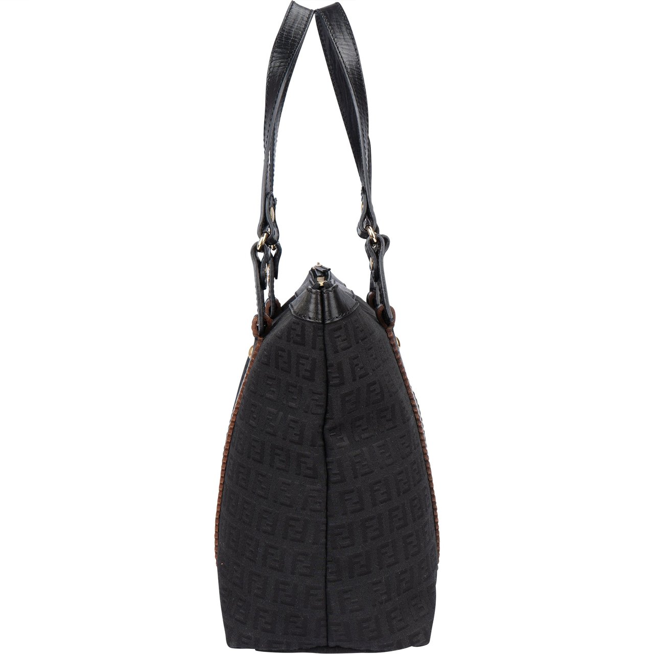 Fendi Fendi FF Monogram Zucchino Handbag Divers