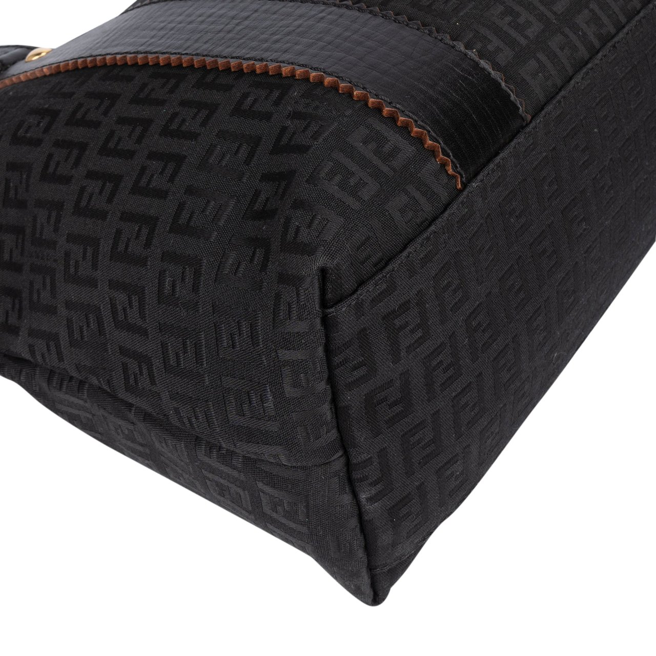 Fendi Fendi FF Monogram Zucchino Handbag Divers