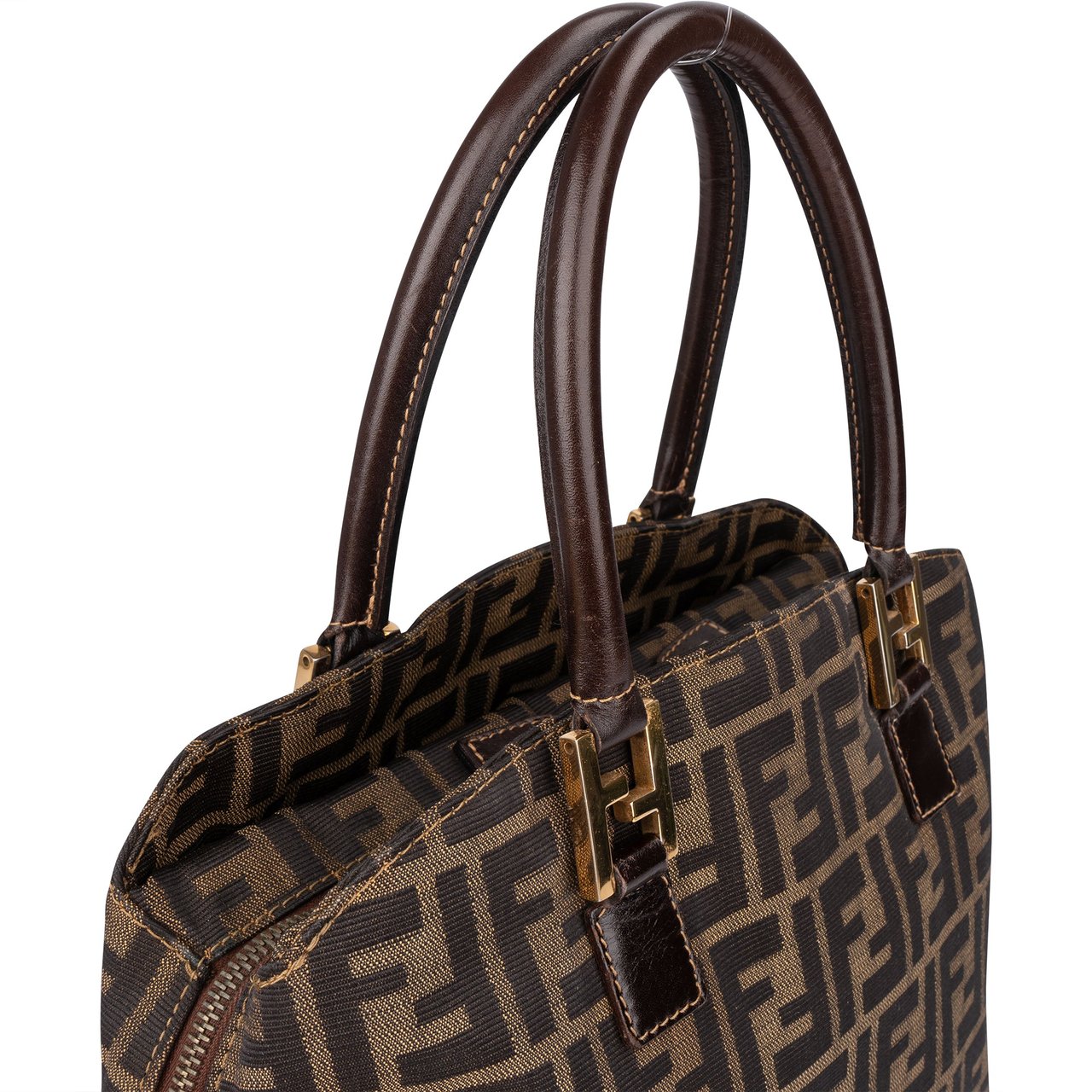 Fendi Fendi FF Monogram Zucca Handbag Divers