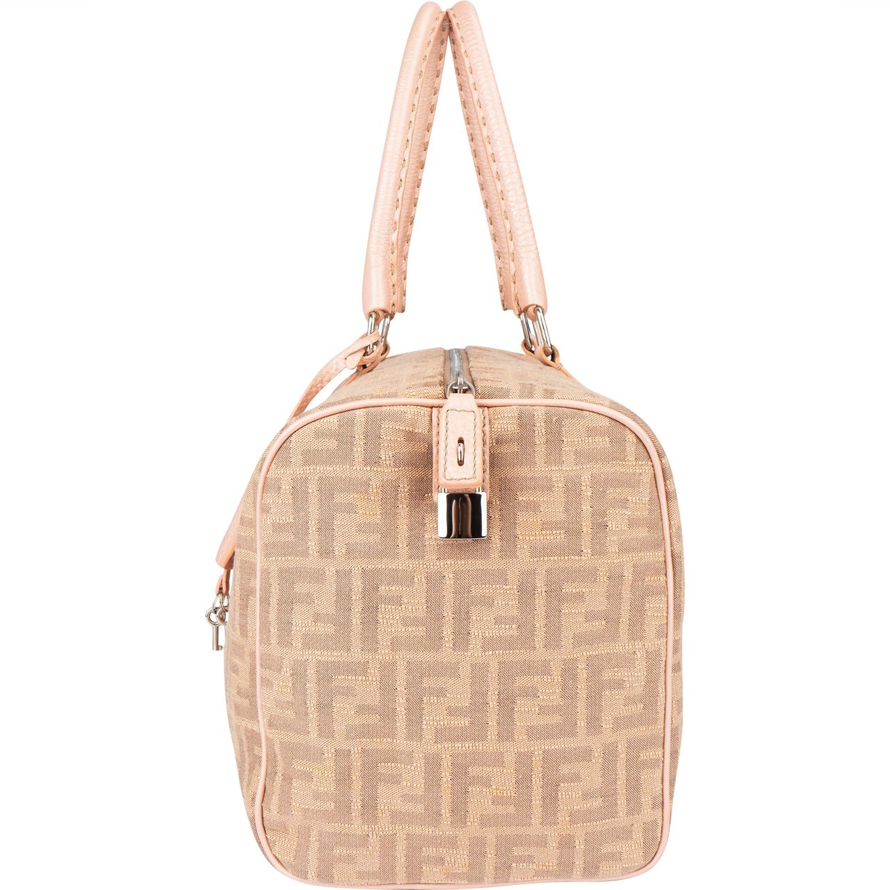 Fendi Fendi FF Monogram Boston Handbag Divers