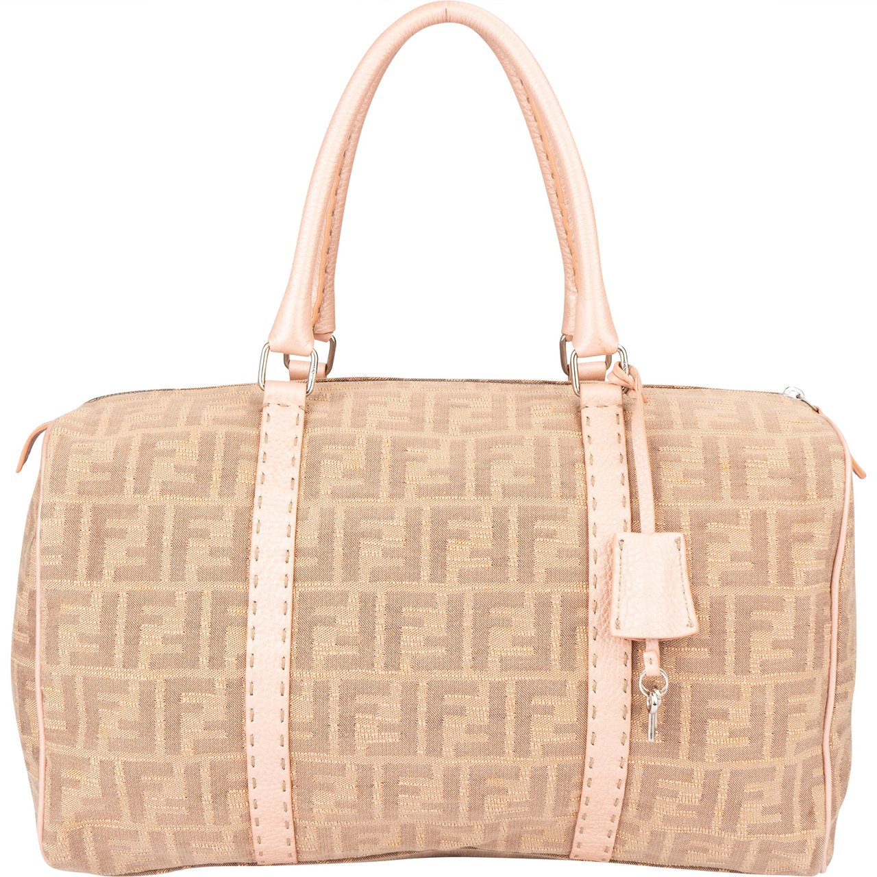 Fendi Fendi FF Monogram Boston Handbag Divers