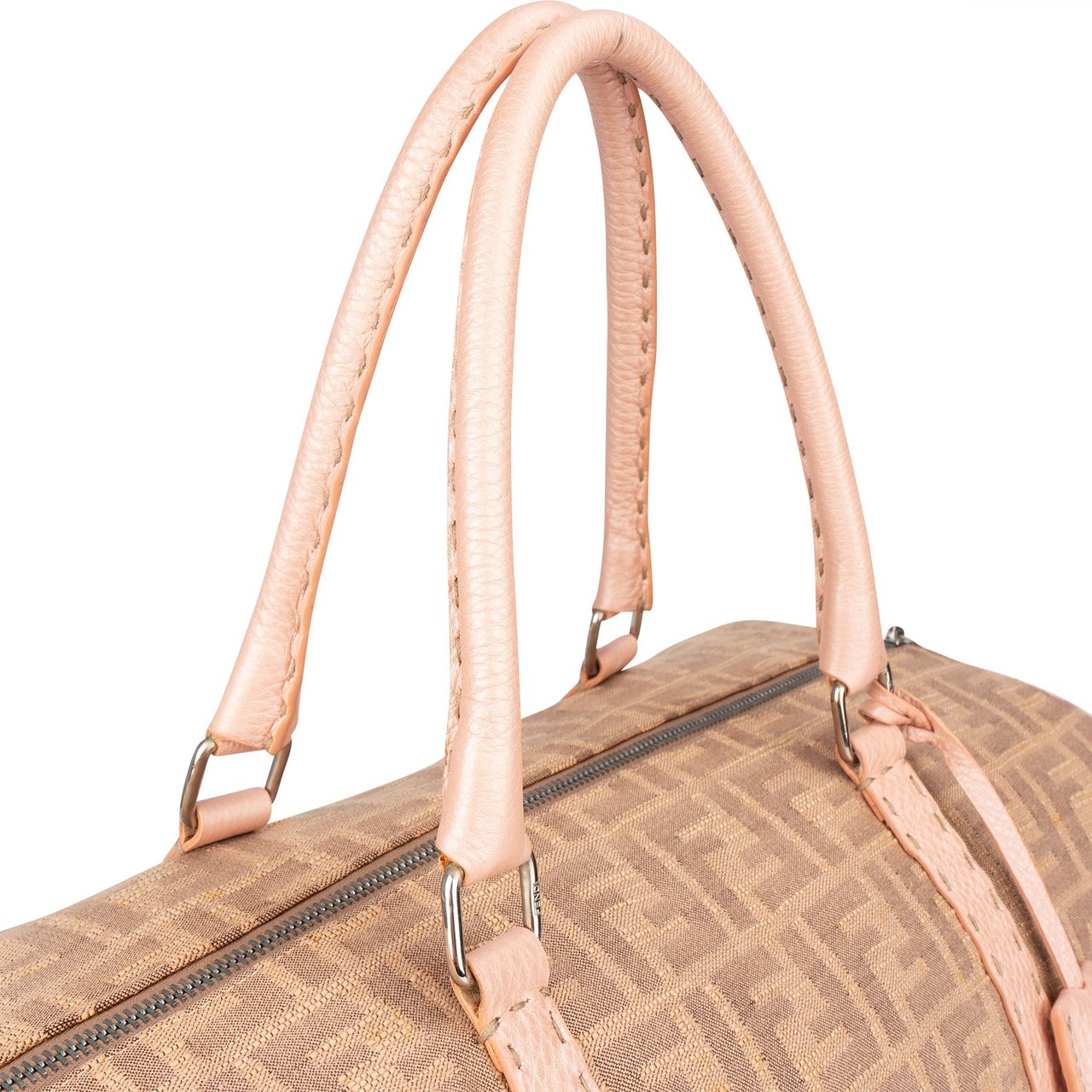 Fendi Fendi FF Monogram Boston Handbag Divers
