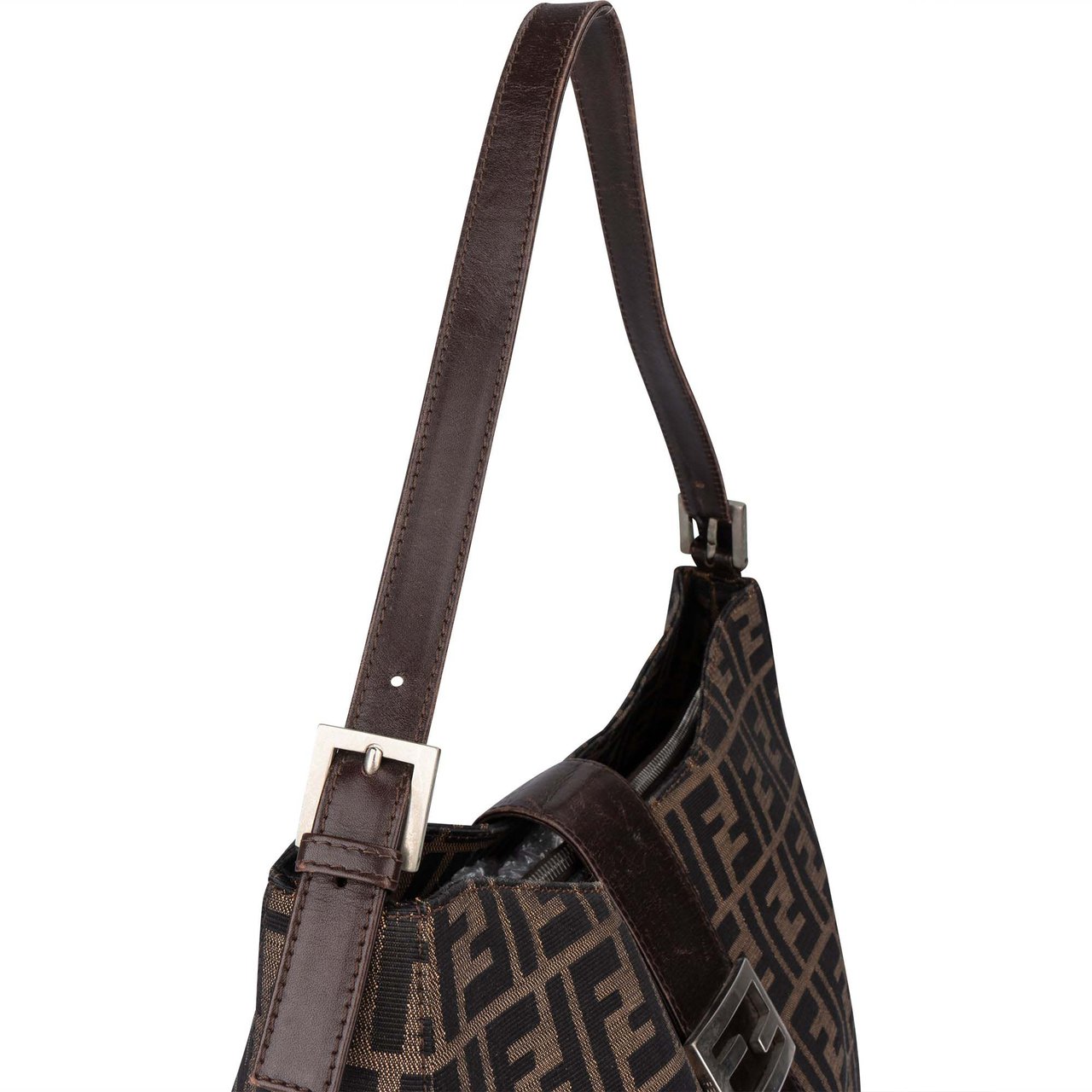 Fendi Fendi FF Monogram XL Baguette Handbag Divers