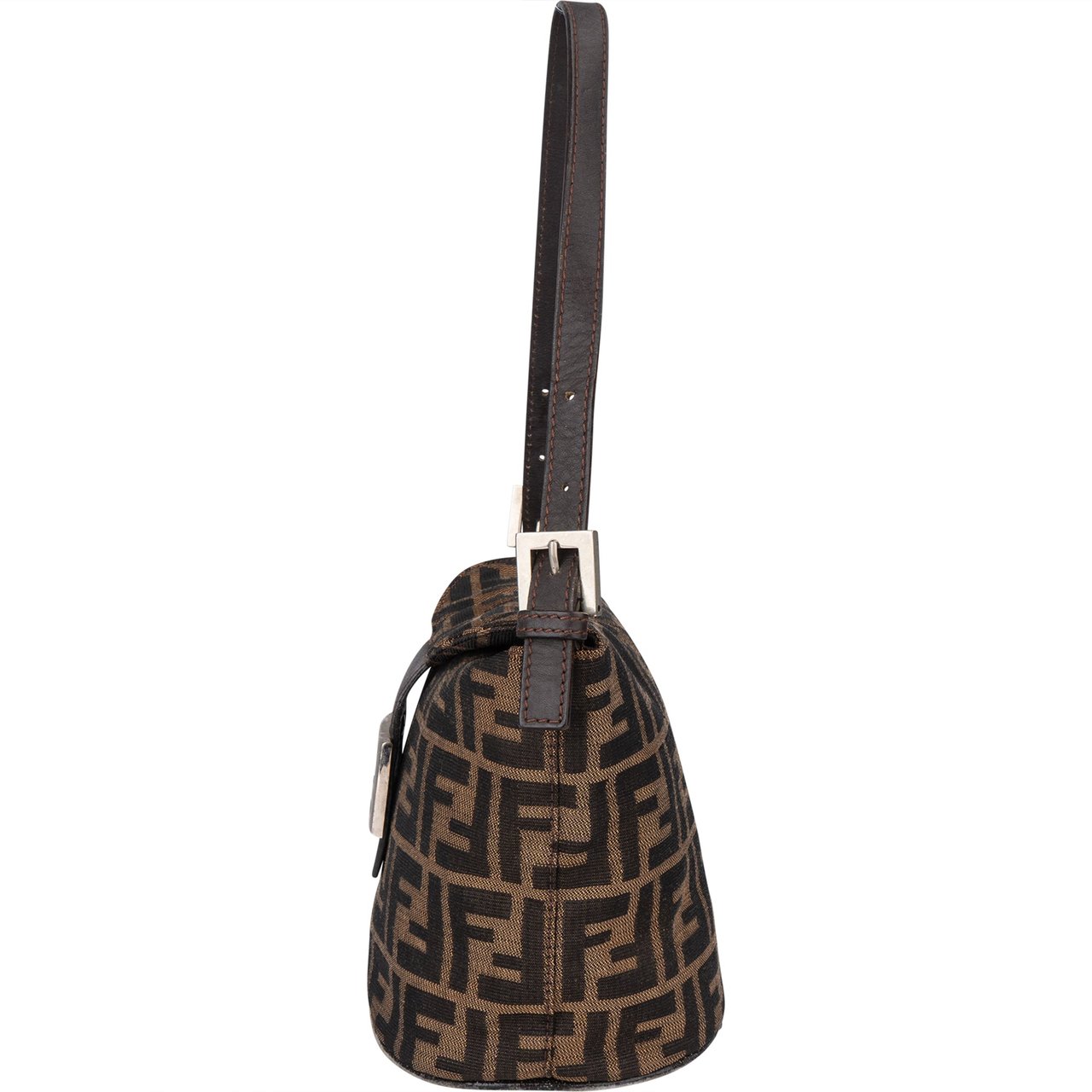 Fendi Fendi FF Monogram Baguette Shoulder Bag Divers