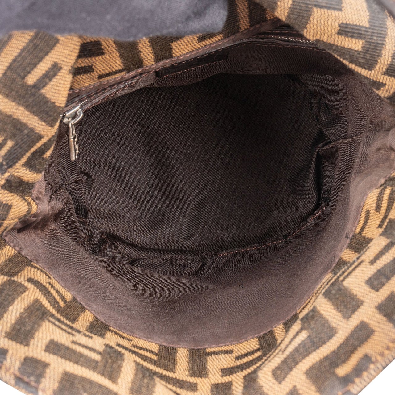 Fendi Fendi FF Monogram Baguette Shoulder Bag Divers