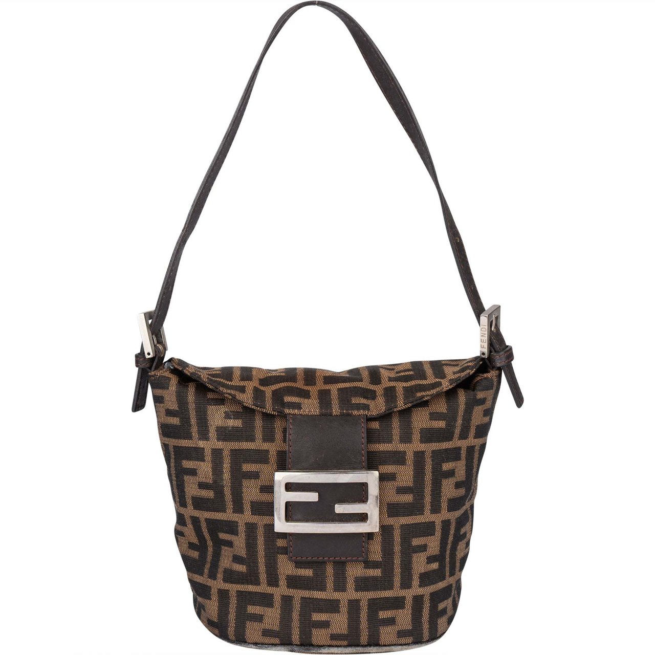 Fendi Fendi FF Monogram Baguette Shoulder Bag Divers