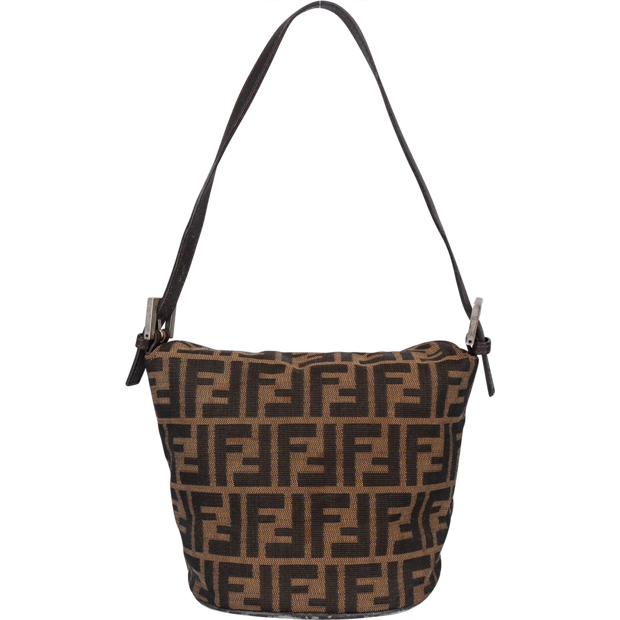 Fendi Fendi FF Monogram Baguette Shoulder Bag Divers