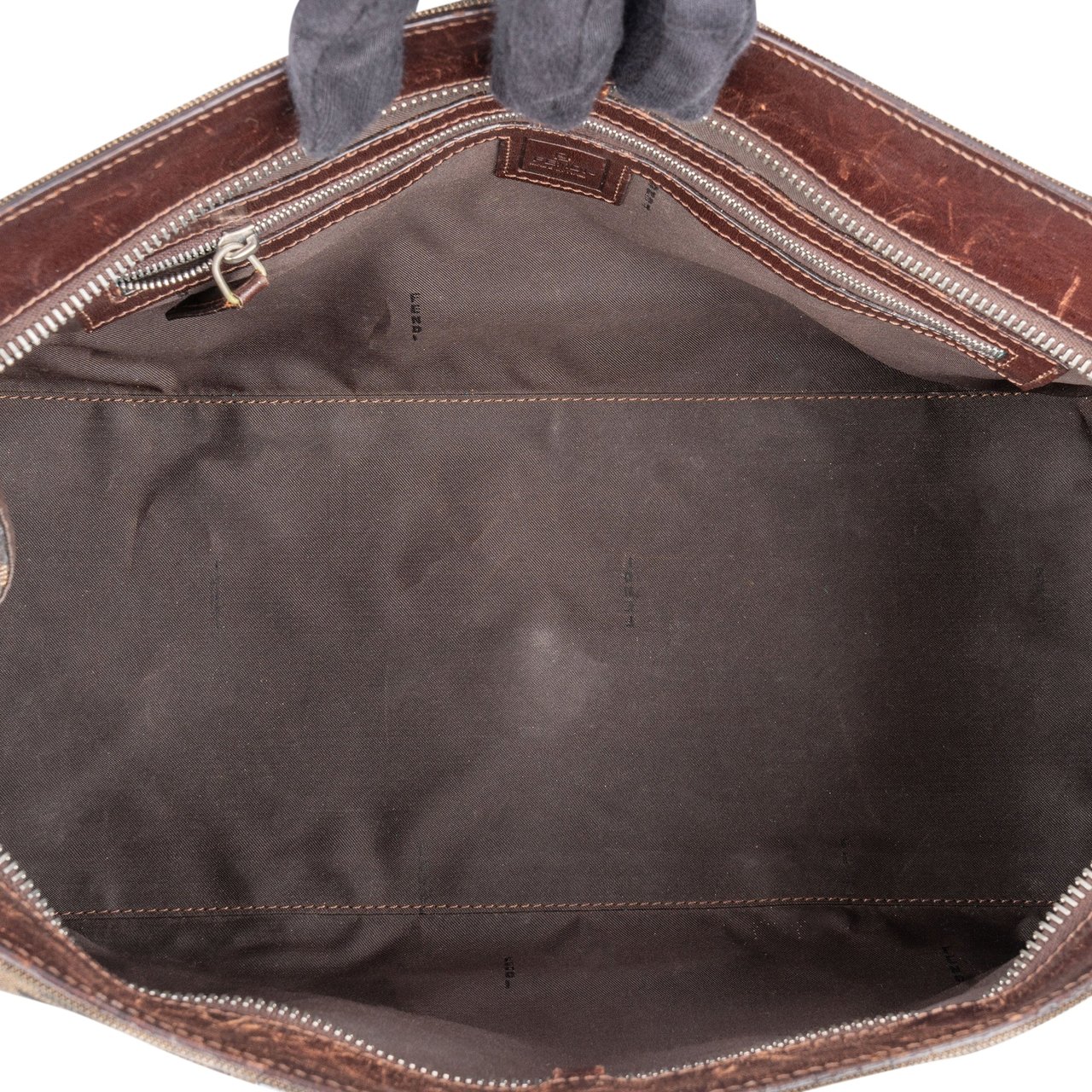 Fendi Fendi FF Monogram Zucca Handbag Divers
