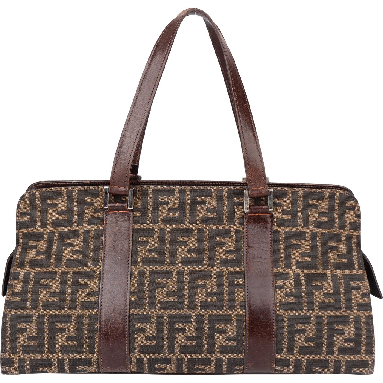 Fendi Fendi FF Monogram Zucca Handbag Divers