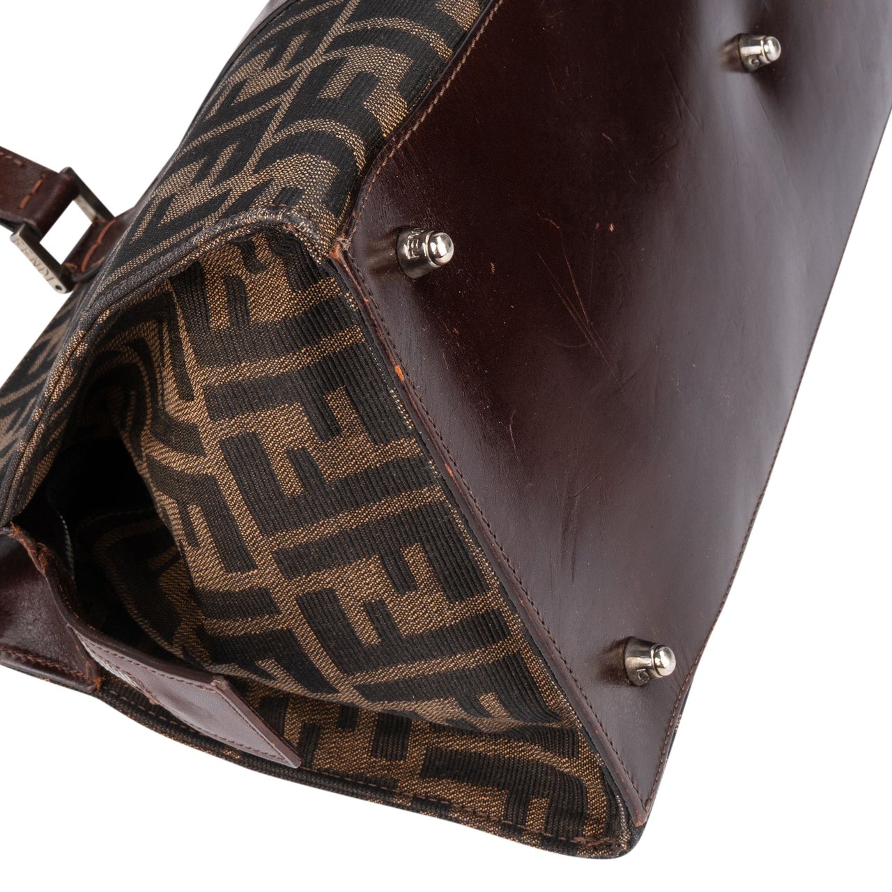 Fendi Fendi FF Monogram Zucca Handbag Divers
