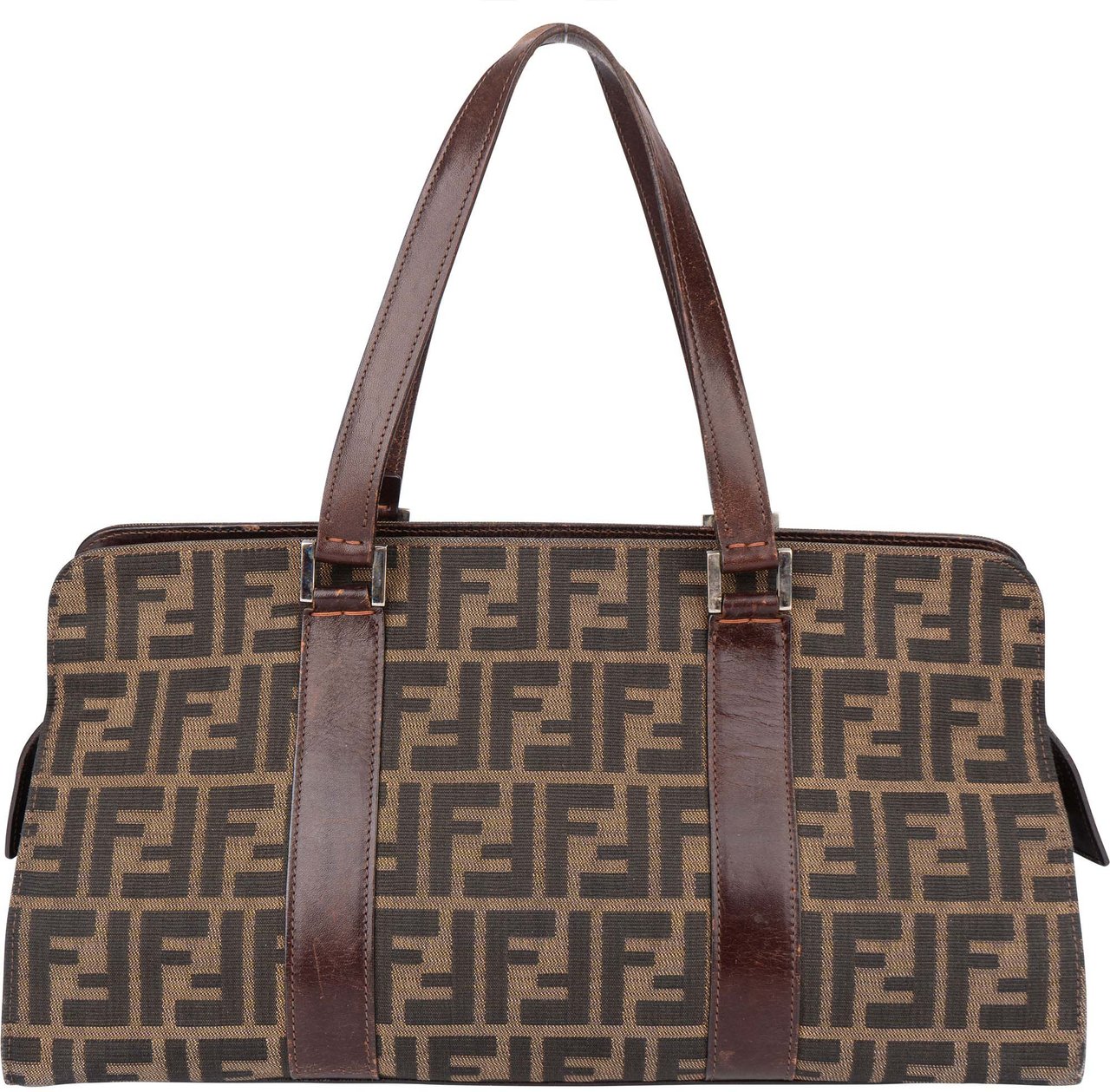 Fendi Fendi FF Monogram Zucca Handbag Divers