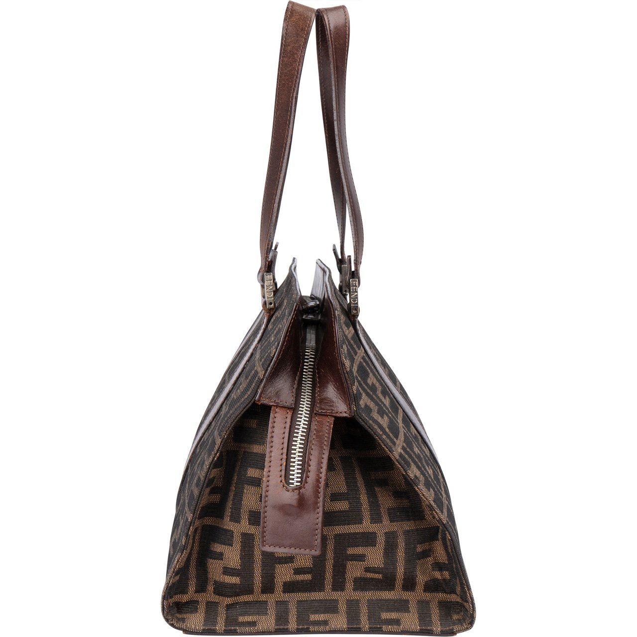 Fendi Fendi FF Monogram Zucca Handbag Divers