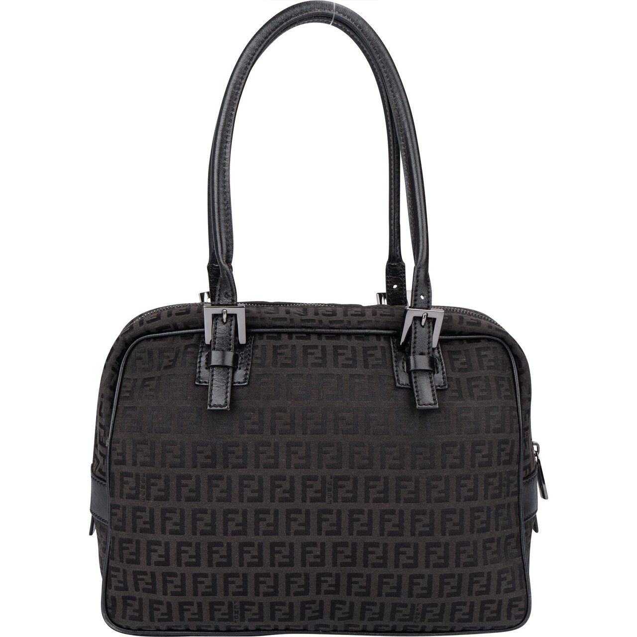 Fendi Fendi FF Monogram Zucchino Handbag Divers