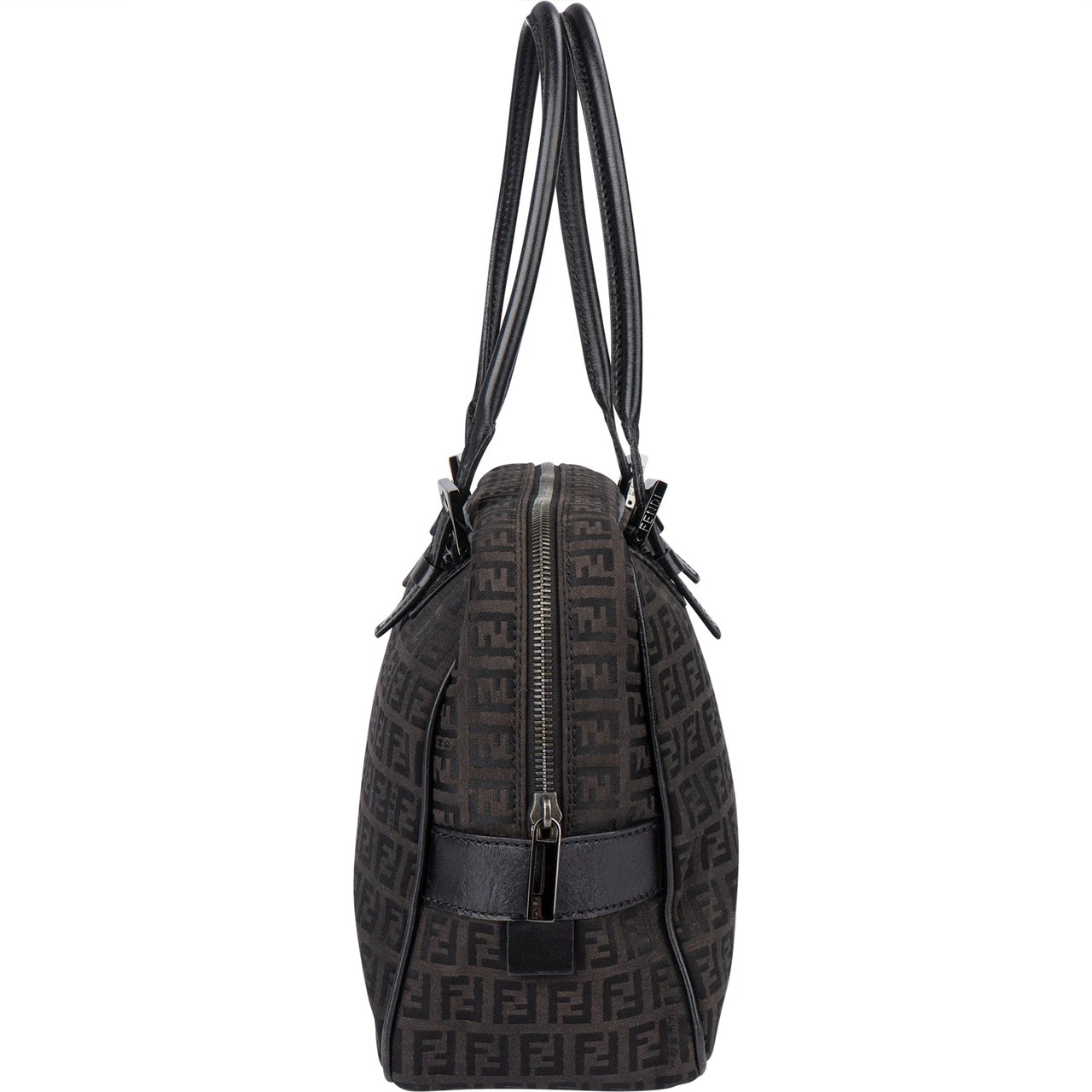 Fendi Fendi FF Monogram Zucchino Handbag Divers