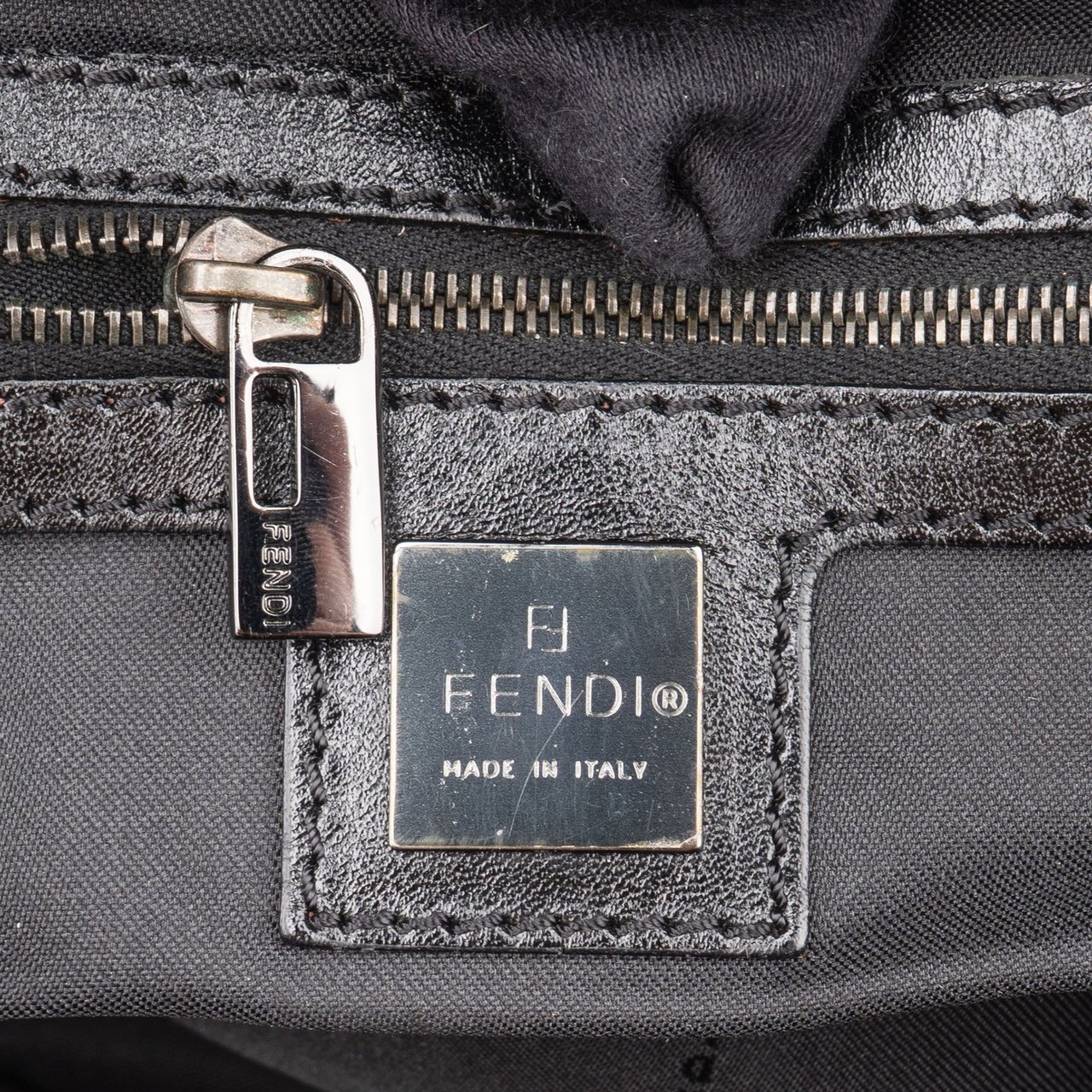 Fendi Fendi FF Monogram Zucchino Handbag Divers
