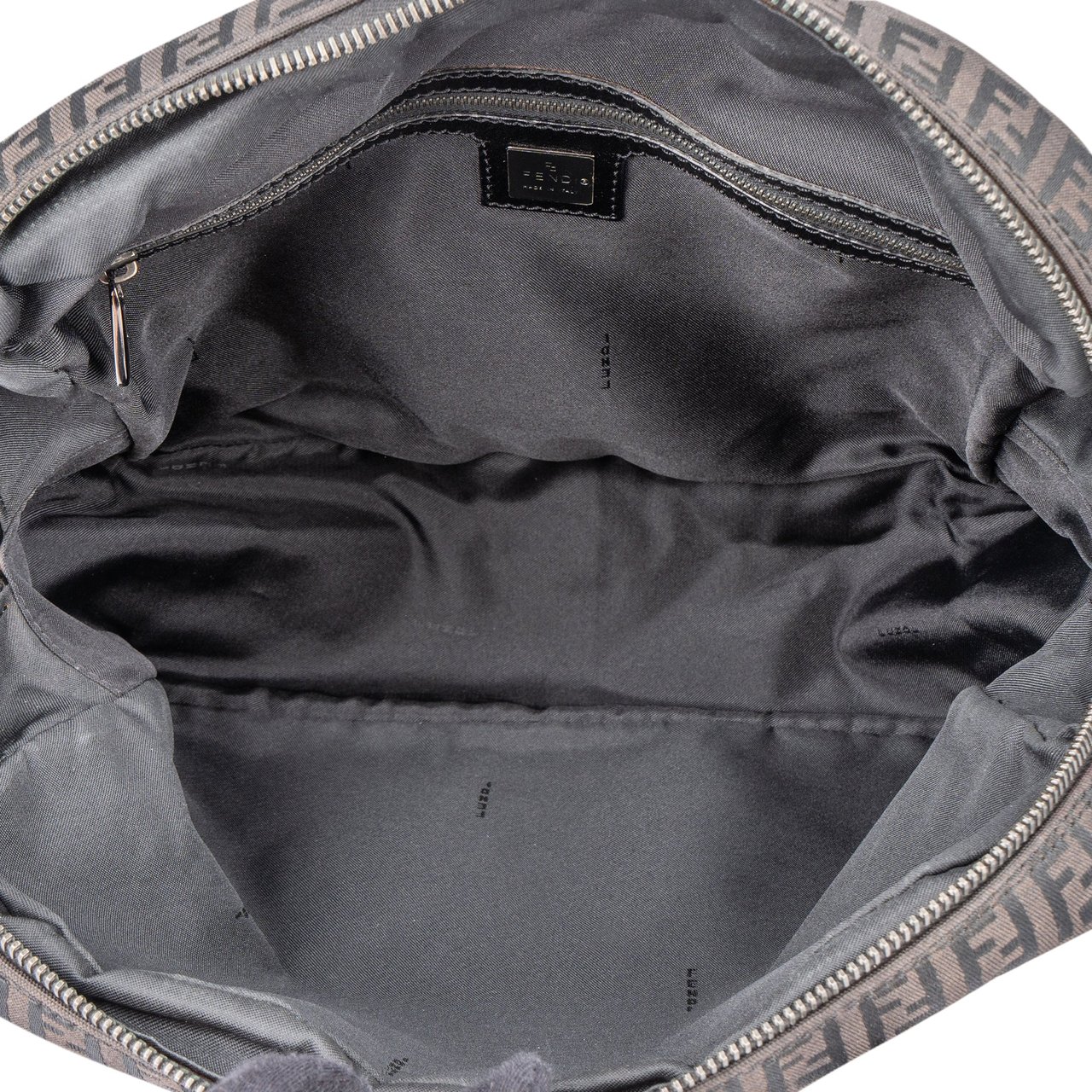 Fendi Fendi FF Monogram Zucchino Handbag Divers
