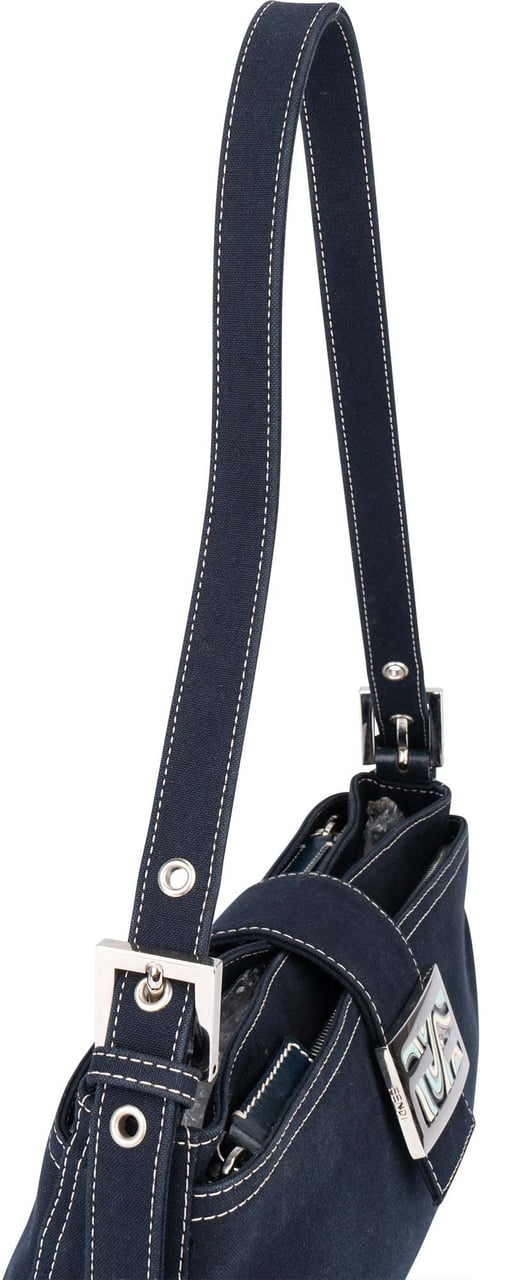 Fendi Fendi Limited FF Buckle Baguette Shoulder Bag Divers