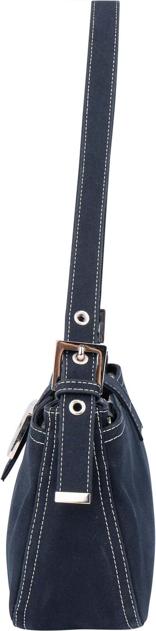 Fendi Fendi Limited FF Buckle Baguette Shoulder Bag Divers