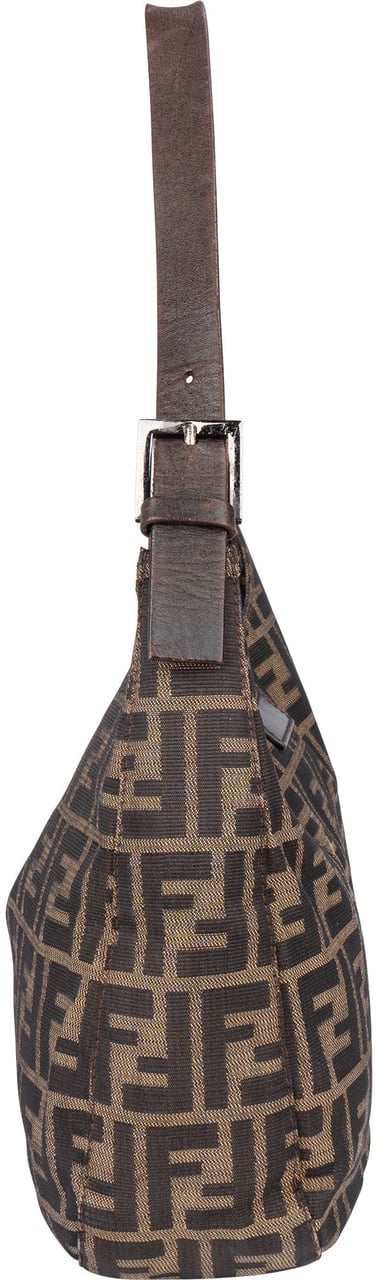 Fendi Fendi FF Monogram Baguette Buckle Shoulder Bag Divers