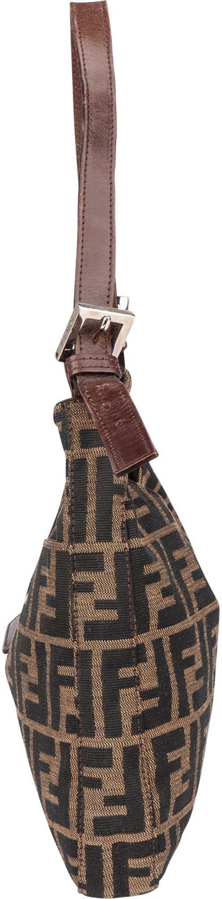 Fendi Fendi FF Monogram Baguette Buckle Shoulder Bag Divers