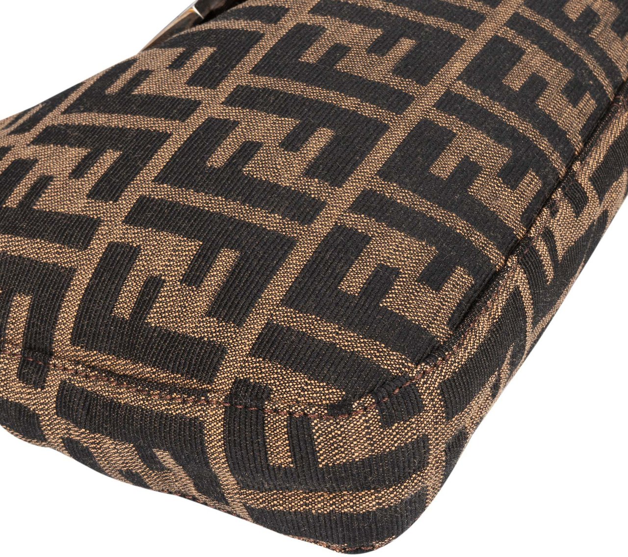 Fendi Fendi FF Monogram Baguette Buckle Shoulder Bag Divers