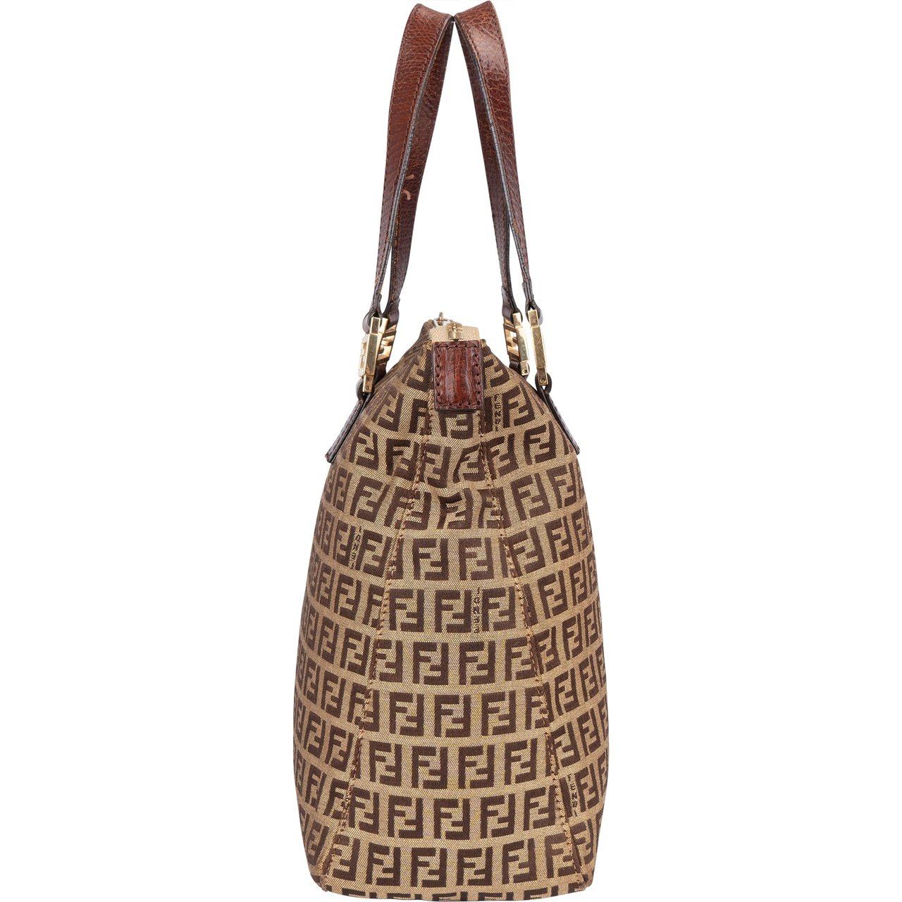 Fendi Fendi FF Monogram Zucca Handbag Divers