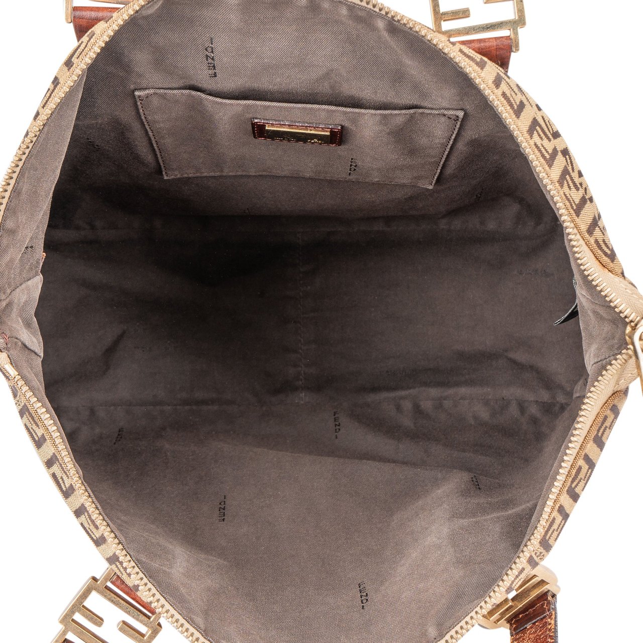 Fendi Fendi FF Monogram Zucca Handbag Divers