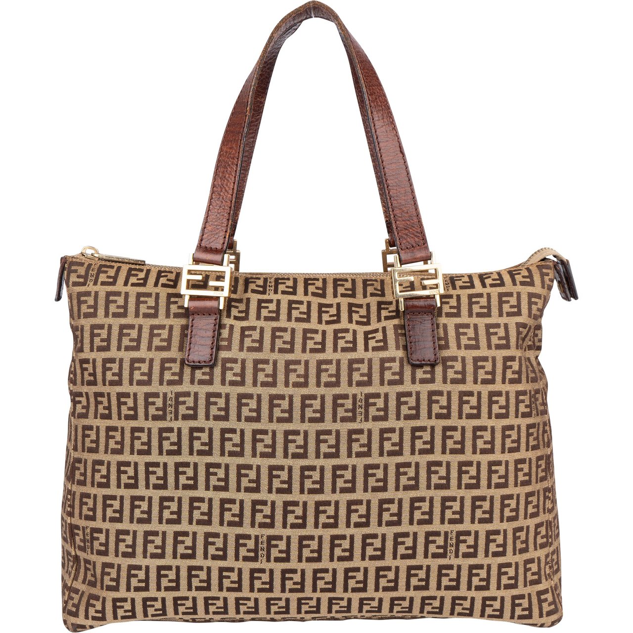 Fendi Fendi FF Monogram Zucca Handbag Divers