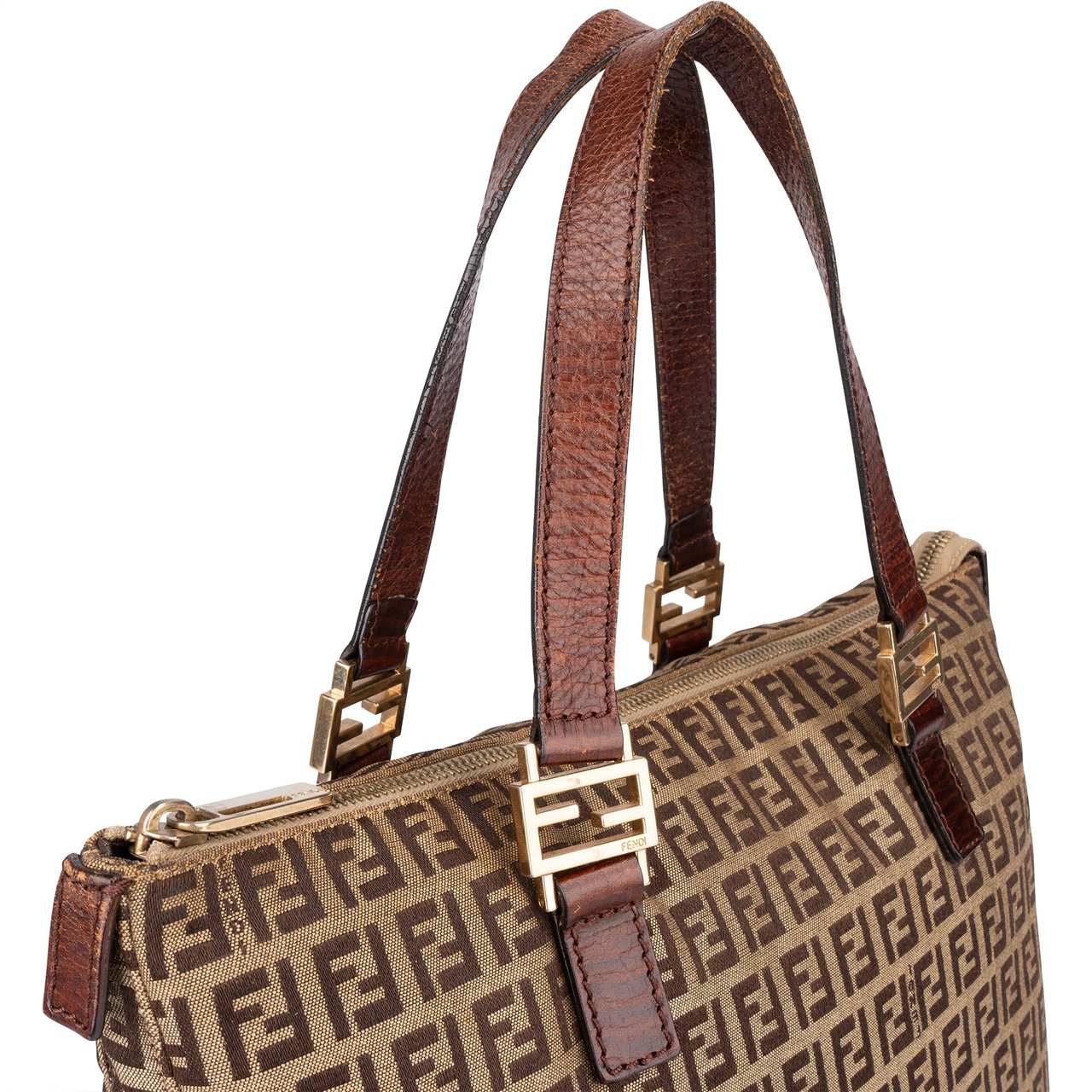 Fendi Fendi FF Monogram Zucca Handbag Divers