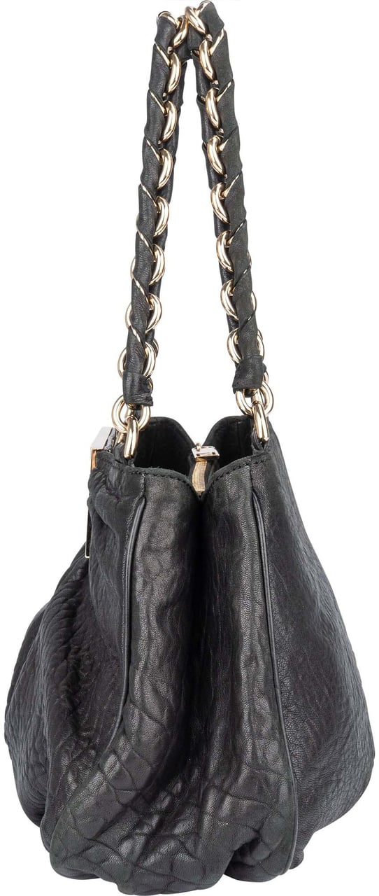 Fendi Fendi Pebbled Leather Buckle Handbag Divers
