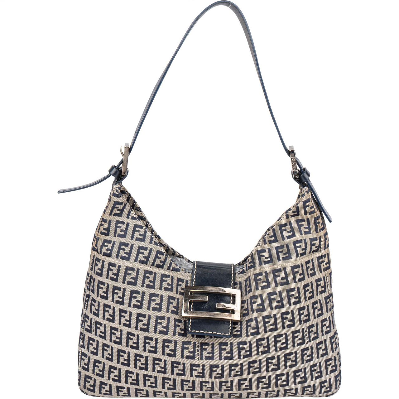 Fendi Fendi FF Monogram Baguette Buckle Hobo Bag Divers