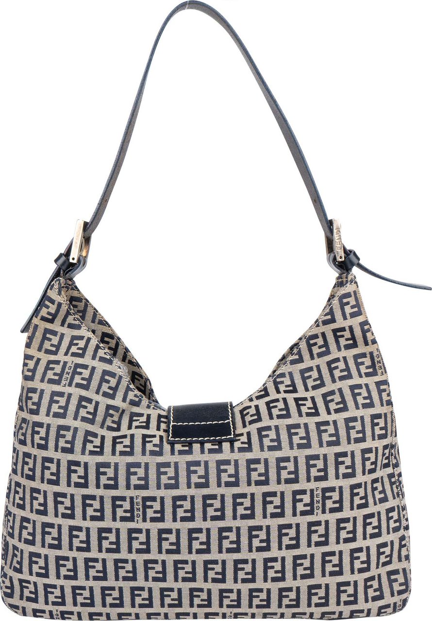 Fendi Fendi FF Monogram Baguette Buckle Hobo Bag Divers