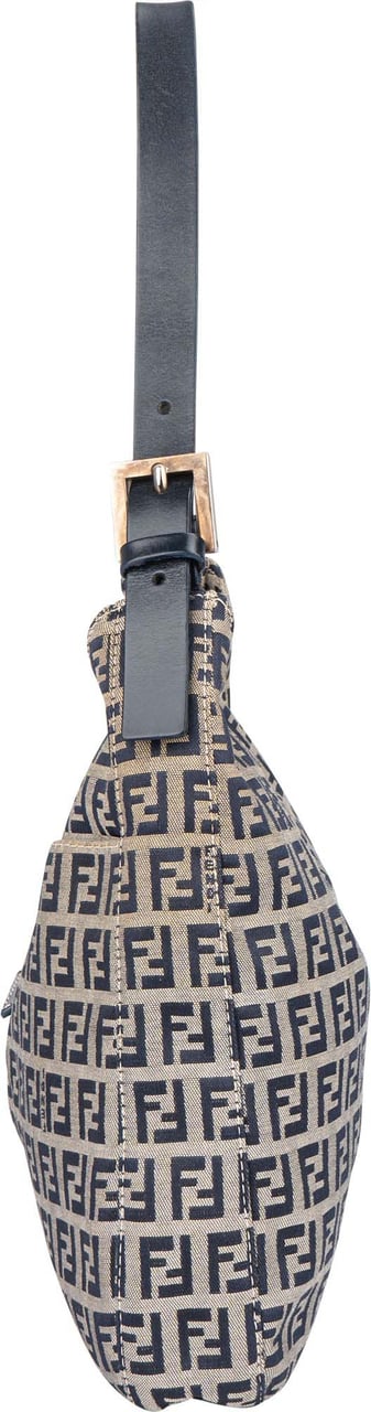 Fendi Fendi FF Monogram Baguette Buckle Hobo Bag Divers
